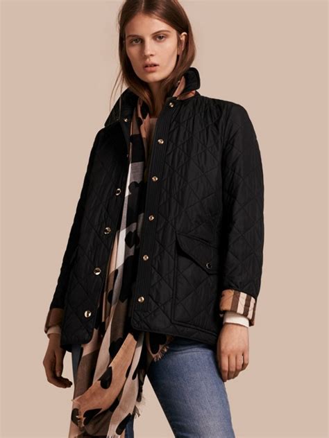 burberry women puffer jacket|burberry quilted jacket sale women.